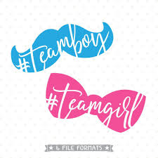 Gender Reveal Svg File Team Boy Svg Team Girl Svg Gender Reveal Svg Gender Reveal Baby Girl Svg