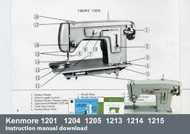 Class 158 & 385 listed models. Kenmore 1201 1204 1205 1213 1214 1215 Zig Zag Sewing Machine Etsy