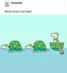 Work Smart Not Hard Funny Quote Team Work Motivation Inspirational Quotes Motivation Work Motivation It's what we do for living. work smart not hard funny quote