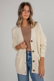 Cozy Cream Sweater Cardigan | Oversized Sweaters | Dress Up