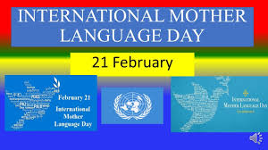 Unesco believes education, based on the first language or mother tongue, must begin from the early years as early. International Mother Language Day 21 February 2021 Youtube