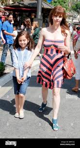 Kiersten Warren and her daughter Scarlett James Acevedo walking at The  Grove in Hollywood Los Angeles, California - 13.05.12 Stock Photo - Alamy