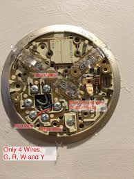W ob remove jumper below w connector. How Do I Hook Up A New 5 Wire Cable To An Existing 4 Wire Furnace Home Improvement Stack Exchange