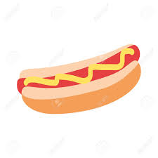Shop dog id tags with free customized engravings. Hot Dog With Yellow Mustard Graphic Flat Icon Royalty Free Cliparts Vectors And Stock Illustration Image 87289161