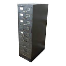 How to buy the right drawer cabinet? 1930s Industrial Shaw Walker Steel Dual 9 Drawer Index Card Sized File Cabinet Filing Cabinet Index Cards Card Sizes