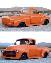Image result for Orange 1952 Truck