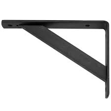 7 Black Heavy Duty Shelf Bracket At Menards 7 Black Heavy Duty Shelf Bracket Heavy Duty Shelf Brackets Shelf Brackets Black Shelf Brackets