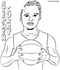 Steph Curry Coloring Pages To Print Coloring Pages To Print Coloring Pages Sports Coloring Pages