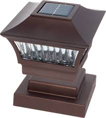 Greenlighting Aluminum Solar Post Cap Light 4 X 4 Wood Or 5 X 5 Pvc 2 Pack Ebay