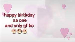 The best birthday messages for girlfriend. Birthday Message To My Girlfriend Tagalog Youtube