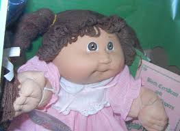 NEW in Box Cabbage Patch Girl Doll 1984 Zia Kellie Pink Dress Brown Hair  MIB