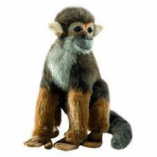 Theanimalplace Squirrel Monkey 3827 Hansa Realistic Soft Toys Squirrel Monkey Squirrel Plush Stuffed Animals