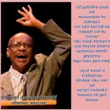 National geographic 28,408,745 views amaan dumar jaceyl qoraal hadraawi, idaajaa iyo sangub ayaa abwaan magac leh ka …. Gabay Somali Google Search