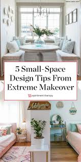 Hgtv S Extreme Makeover Design Team Shared The Best Small Space Living Tips From This Season Small Bedroom Makeover Small Room Makeover Hgtv Living Room