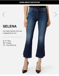 Womens Jeans Size Guide Jeans Fit Guide J Brand