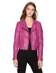 Bagatelle Women S Leather Quilted Moto Jacket Orchid Xs Https Www Amazon Com Dp B0754n3 Leather Jackets Women Leather Jacket Womens Black Leather Jacket