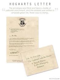 Hogwarts Letter Hogwarts Letter Harry Potter Letter Harry Potter Diy