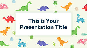Cute Dinosaurs Free Powerpoint Template Google Slides Theme Find & download free graphic resources for powerpoint background. powerpoint template google slides theme