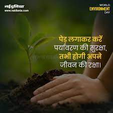 इस साल भी 5 जून को विश्व पर्यावरण दिवस मनाया जा रहा है। इस मौके पर आप भी यहां दिए गए कुछ स्लोगन के जरिये अपने पर्यावरण को बचाने का संकल्प लें। World Environment Day 2020 Wishes Images Sms Slogans Greetings Whatsapp And Facebook Stickers