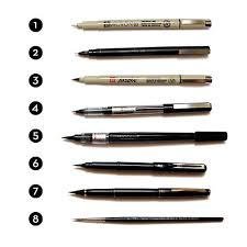 Jake Parker Introduces And Recommends Different Pens And Brushes To Use When Inking Inktober Drawings Art Techniques