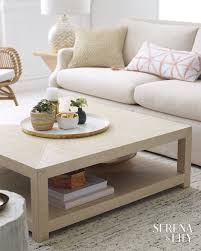 With Two Display Levels This Raffia Wrapped Coffee Table Lets You Stylishly Showcase Your Decor And New Rea Coffee Table Coffee Table Square Living Room Table
