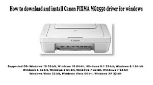 For an enhanced user experience we also recommend installing my image garden software. How To Download And Install Canon Pixma Mg2550 Driver Windows 10 8 1 8 7 Vista Xp Youtube