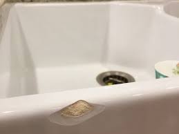 Check spelling or type a new query. Fireclay Apron Front Sink Deep Chip Can I Repair This