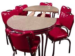 Dining table and chairs 4 set wooden legs retro dining room chair kitchen black. Retro Kitchen Table And Chairs You Ll Love In 2021 Visualhunt