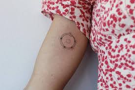 The ouroboros is one of the oldest mystical symbols of the world. Fine Line Ouroboro Snake Tattoo On The Inner Arm