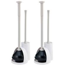 A sink plunger and a drain auger. Plungers Cleaning Tools Target