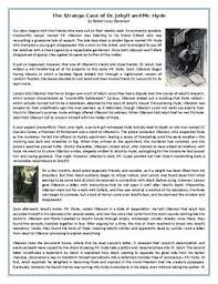 The Strange Case Of Dr Jekyll And Mr Hyde Gcse Reading Comprehension Reading Comprehension Reading Comprehension Worksheets Reading Class