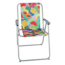 Product titlecostway portable folding picnic double chair w/umbre. Buy Argos Home Metal Folding Picnic Chair Ipanema Fruit Garden Chairs And Sun Loungers Argos