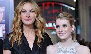 Emma robert and julia roberts at the premiere of jesus henry christ in 2012 in los angeles, california | source: Julia Roberts Has Best Reaction As Niece Emma Roberts Reveals Gender Of Baby After Confirming Pregnancy Hello