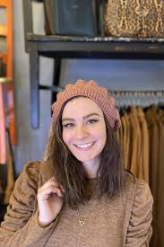 Hats are great first projects for. Mixed Knit Beret Heather Cute Stylish Fashion Trendy Fun Classic Spot