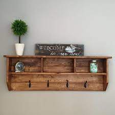 Rocky Mountain Series Wall Mounted Coat Rack Coat Rack Wood Decor Wall Coat Rack Wall Hooks Coat Hanger Entryw Diy Coat Rack Diy Hat Rack Coat Rack Wall