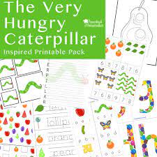 Start by scrolling to the bottom of the post, under the terms of use, and click on the text link that says >> download <<. Free The Very Hungry Caterpillar Printable Pack Proverbial Homemaker