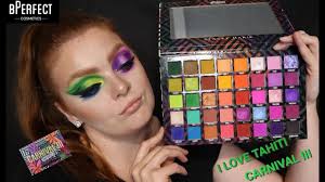 Alana paterson for the new york times. New I Love Tahiti Carnival Iii Palette Bperfect And Staceymarie 2in1 Tutorial And Swatches Youtube