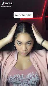 Cute Rubberband Hairstyle Video In 2020 Aesthetic Hair Hair Videos Baddie Hairstyles