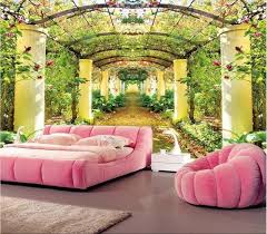 Custom Photo Wallpaper 3d Stereoscopic 3d Beautiful Garden Of Eden Room Tv Background 3d Mural Wallpaper Custom Photo Wallpaper Photo Wallpaper Mural Wallpaper