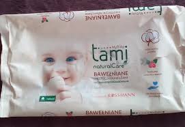 Tami My Baby Natural Care, Bawełniane chusteczki nawilżane dla niemowląt
