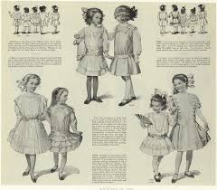 Various Styles Of Dresses For Girls 1910s Kids Fashion Childrens Fashion Edwardian Fashion