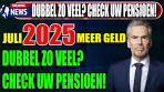 Pensioen omhoog vanaf juli 2025 – Tot €1.500 per maand extra! - YouTube