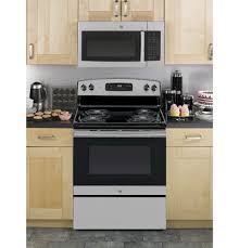Jan 29, 2021 · mounting your microwave under a cabinet or on a shelf can save a lot of counter space if you follow the instructions correctly. Ge 1 6 Cu Ft Over The Range Microwave Oven With Cooktop Lighting And 300 Cfm Exhaust Fan Costco
