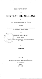 La mairie refuse de nous marier? Contrat De Mariage Tunisien Pdf