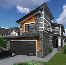 Plan 81685ab Contemporary House Plan With Tech Area Narrow Lot House Plans Modern Style House Plans Modern Contemporary House Plans