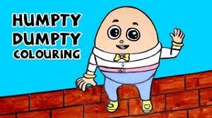 Free printable humpty dumpty coloring pages. How To Draw And Color Humpty Dumpty Learn Colors Coloring Book Pages For Kids Youtube