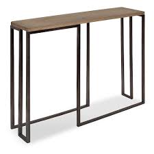 Kate And Laurel Kahlert Console Table In Rustic Brown Narrow Console Table Small Console Tables Slim Console Table