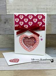 This cards was super fun to make. A Valentine S Day Shaker Card You Can Learn How To Make