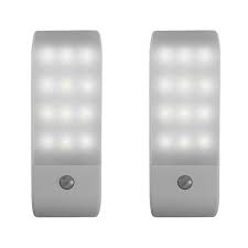Shop 12 Led Rechargeable Motion Sensor Light For Hallway Bedroom Kitchen Overstock 17673098