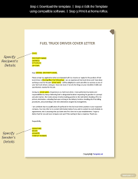 Fuel Truck Driver Cover Letter Template Free Pdf Word Doc Apple Mac Pages Google Docs Cover Letter Template Free Cover Letter Template Word Doc